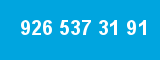 926 537 31 91 926 537 31 91